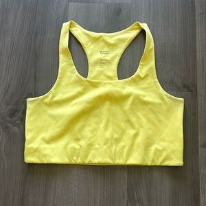 Worn only once. Buttery soft material. Fun sunny yellow color